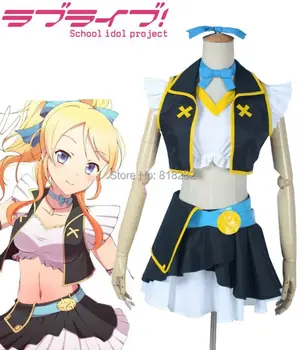 Love Live School Idol Project No Brand Girls Ayase Eli Uniform Vest Skirt Outfit Anime Cosplay Costumes
Love Live School Idol Project No Brand Girls Ayase Eli Uniform Vest Skirt Outfit Anime Cosplay Costumes