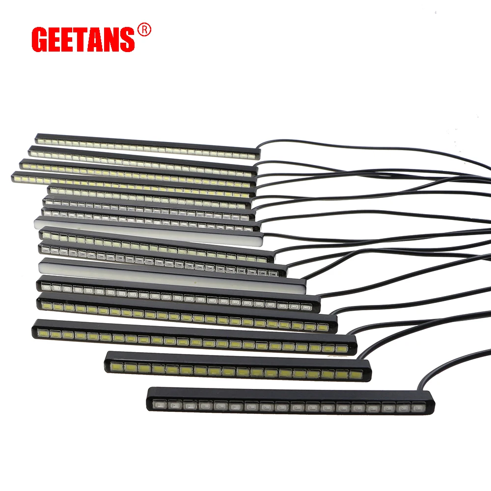 GEETANS LED 5630SMD Car LED DRL Fog Lights Auto Daytime Running Light Stainless steel 100% Waterproof 18/24/30LED 12V G
GEETANS LED 5630SMD Car LED DRL Fog Lights Auto Daytime Running Light Stainless steel 100% Waterproof 18/24/30LED 12V G