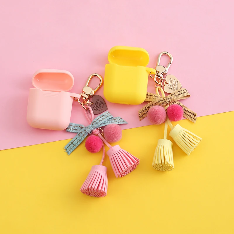 Cute Silicone Case for Apple Airpods 1 2 Case Accessories Cartoon Bluetooth Earphone Protective Cover Decorative Box Tassel Gift
Cute Silicone Case for Apple Airpods 1 2 Case Accessories Cartoon Bluetooth Earphone Protective Cover Decorative Box Tassel Gift