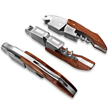 Wood Handle Professional Red Wine Opener Multifunction Portable Screw Corkscrew Wine Bottle Opener Cook Tools
Wood Handle Professional Red Wine Opener Multifunction Portable Screw Corkscrew Wine Bottle Opener Cook Tools