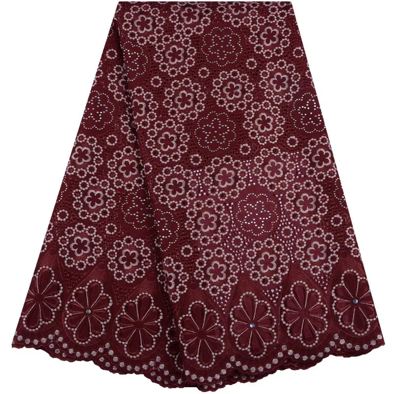 New Arrival African Dry 100% Cotton Swiss Voile Lace Fabric 2019 High Quality Wine African Swiss Voile Lace In Switzerland 1539
New Arrival African Dry 100% Cotton Swiss Voile Lace Fabric 2019 High Quality Wine African Swiss Voile Lace In Switzerland 1539