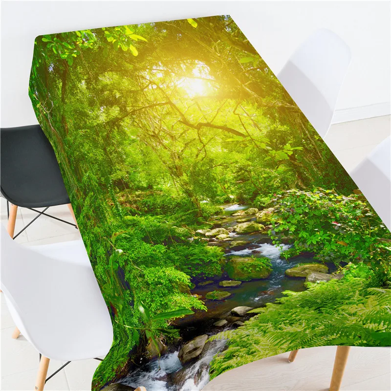 Natural Green Forest Simple Tablecloth Sunrise Water Scenery Tablecloth Restaurant Cafe Tea Table Decoration
Natural Green Forest Simple Tablecloth Sunrise Water Scenery Tablecloth Restaurant Cafe Tea Table Decoration