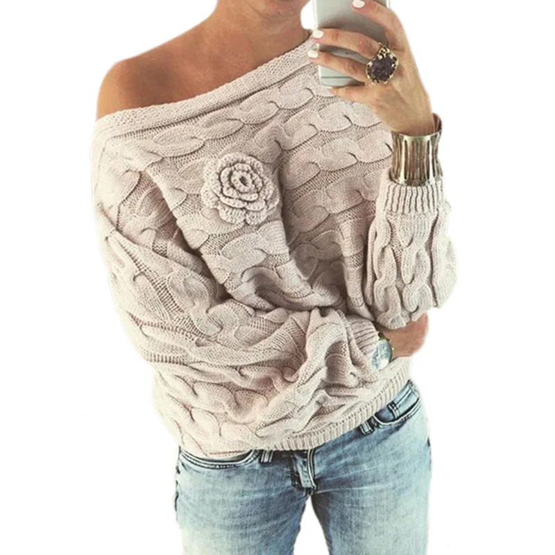 Solid Korean Style Women Sweate Casual Knitted Pullover Batwing Sleeve Women Winter Jumper
Solid Korean Style Women Sweate Casual Knitted Pullover Batwing Sleeve Women Winter Jumper