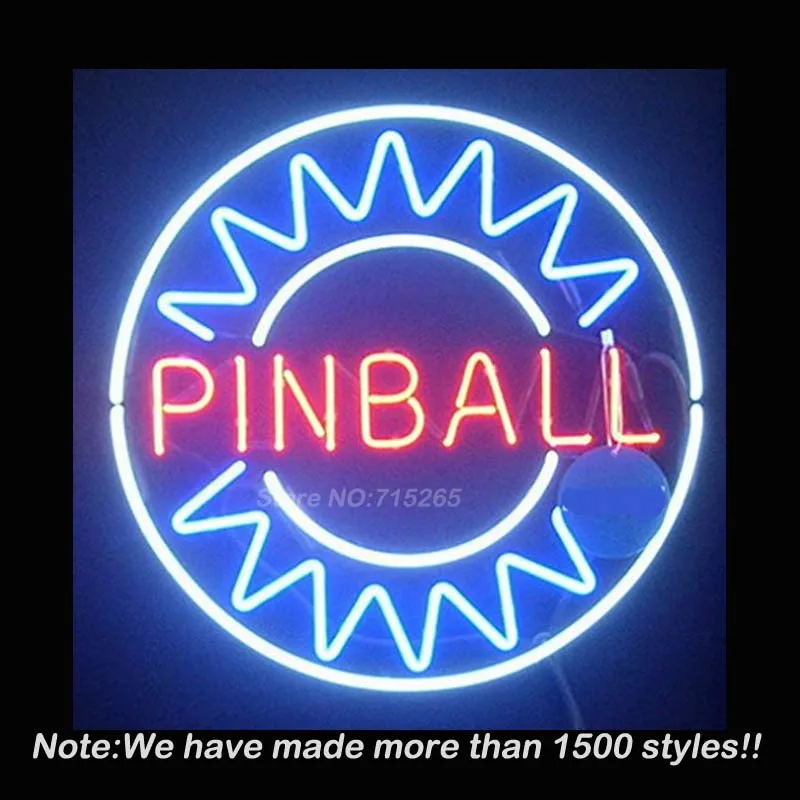 New Anytime Is Pinball Time Game Room Beer Pub Bar Neon Light Sign 24/"x20/"