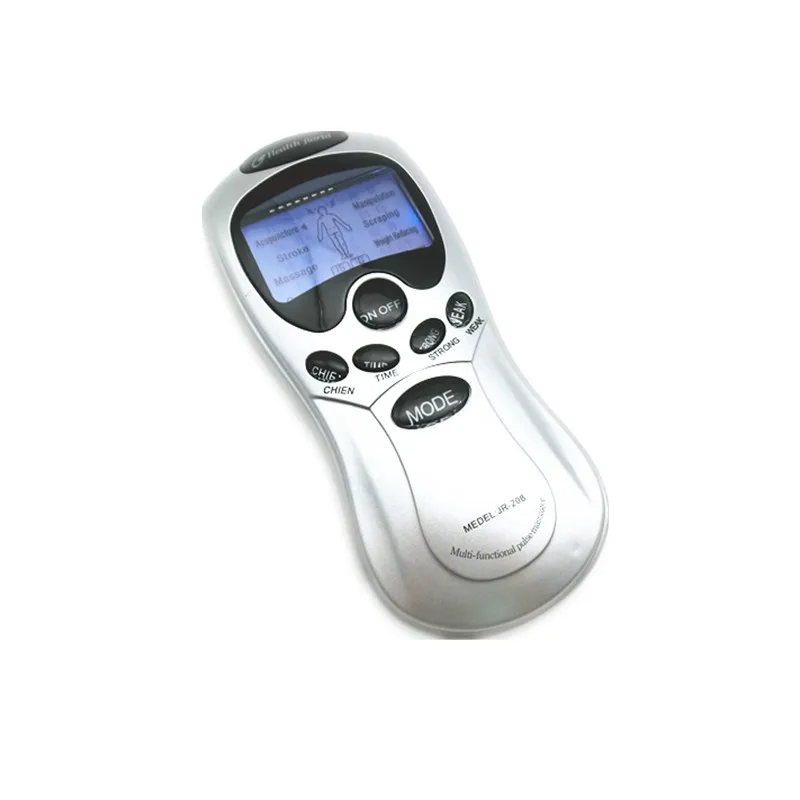 B1012 tens massager electric pulse stimulator with 4 electrode pad sticker (2)
