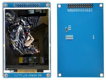 3.2 inch 24P TFT LCD Color Screen with Adapter Board ILI9341 IC 16bit Parallel Interface 240(RGB)*320 Wide Viewing Angle
3.2 inch 24P TFT LCD Color Screen with Adapter Board ILI9341 IC 16bit Parallel Interface 240(RGB)*320 Wide Viewing Angle