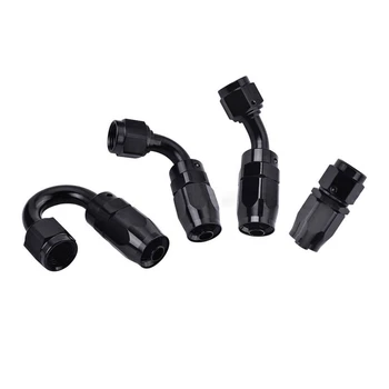 AN10 Oil Fuel Swivel Hose Anoized Aluminum Straight Elbow 45 180 Degree Hose End Oil Fuel Reusable Fitting
AN10 Oil Fuel Swivel Hose Anoized Aluminum Straight Elbow 45 180 Degree Hose End Oil Fuel Reusable Fitting