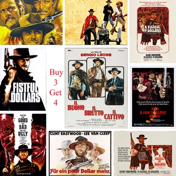 The Good the Bad the Ugly A Fitful of Dollars For A Few Dollars More Posters Movie White Coated Paper Prints Clear Image
The Good the Bad the Ugly A Fitful of Dollars For A Few Dollars More Posters Movie White Coated Paper Prints Clear Image