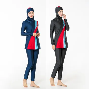 A Modest Muslim Large Size Swimwear Hijab Muslimah Women Plus Size Islamic Swim Wear Black Swimsuit Arab Moslim Beachwear Badpak
A Modest Muslim Large Size Swimwear Hijab Muslimah Women Plus Size Islamic Swim Wear Black Swimsuit Arab Moslim Beachwear Badpak