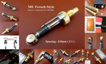 1pc C1 Type Leather Craft Electric Edging Creasing Machine C Series Round Iron Tips Tool - Edger Creaser Groover Beveler Skiver
1pc C1 Type Leather Craft Electric Edging Creasing Machine C Series Round Iron Tips Tool - Edger Creaser Groover Beveler Skiver