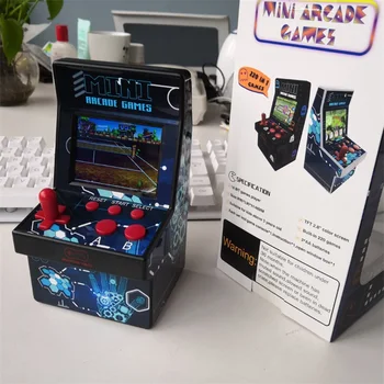 220 in 1 Mini Arcade Game Console Retro Arcade Handheld Game Player with 220 16 bit Games 2.8" Colorful Display Gift for Kid
220 in 1 Mini Arcade Game Console Retro Arcade Handheld Game Player with 220 16 bit Games 2.8" Colorful Display Gift for Kid
