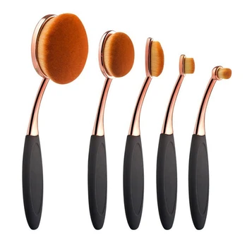 5pcs Makeup Brushes Set Soft Oval Head Shaped Foundation Concealer Brush Kit Cosmetic Tool Professional Makeup Brush New Arrival
5pcs Makeup Brushes Set Soft Oval Head Shaped Foundation Concealer Brush Kit Cosmetic Tool Professional Makeup Brush New Arrival