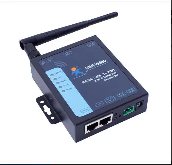 Industrial Serial RS232 RS485 to WIFI and Ethernet Converter server Supports 2 Ethernet Ports, Modbus RTU
Industrial Serial RS232 RS485 to WIFI and Ethernet Converter server Supports 2 Ethernet Ports, Modbus RTU