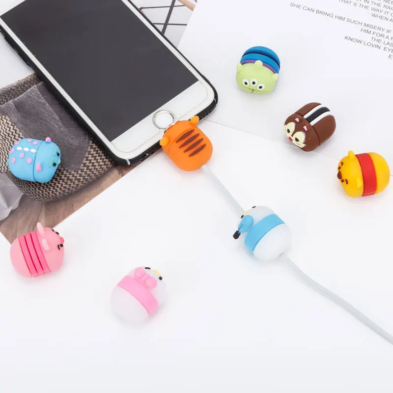 8pcs/Set Cartoon Cable Bite Protection Cute Animal Cable Protector Mini Iphone Accessory Line Winder Protect Data Lines Protects
8pcs/Set Cartoon Cable Bite Protection Cute Animal Cable Protector Mini Iphone Accessory Line Winder Protect Data Lines Protects