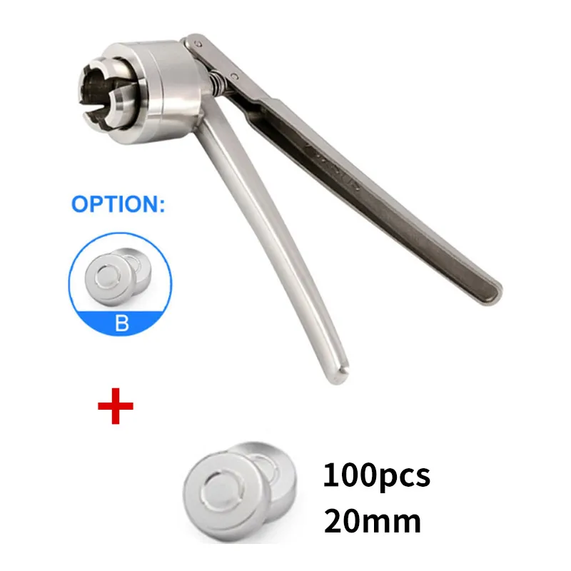 YTK Manual Vial Crimper 20mm Vial bottle Sealing Machine Cap Capper Bottle Cap Crimping Capping Tools
YTK Manual Vial Crimper 20mm Vial bottle Sealing Machine Cap Capper Bottle Cap Crimping Capping Tools