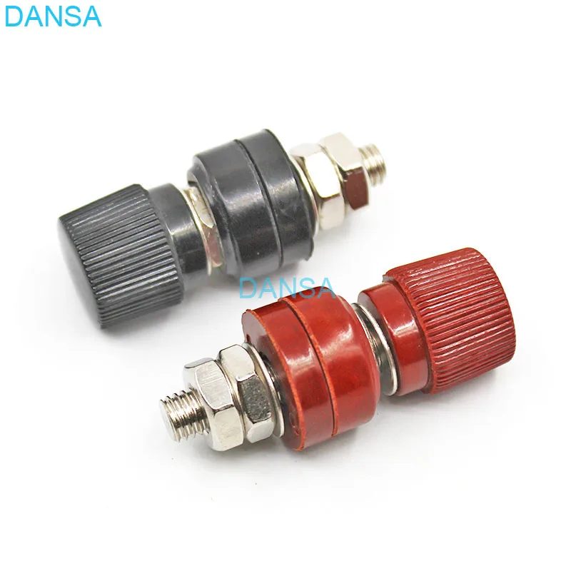 1pairs/lot Length 56mm 555 Binding Post Screw 8mm Terminal 4mm Banana Female Socket For Speaker Audio Electric Welder Connector
1pairs/lot Length 56mm 555 Binding Post Screw 8mm Terminal 4mm Banana Female Socket For Speaker Audio Electric Welder Connector