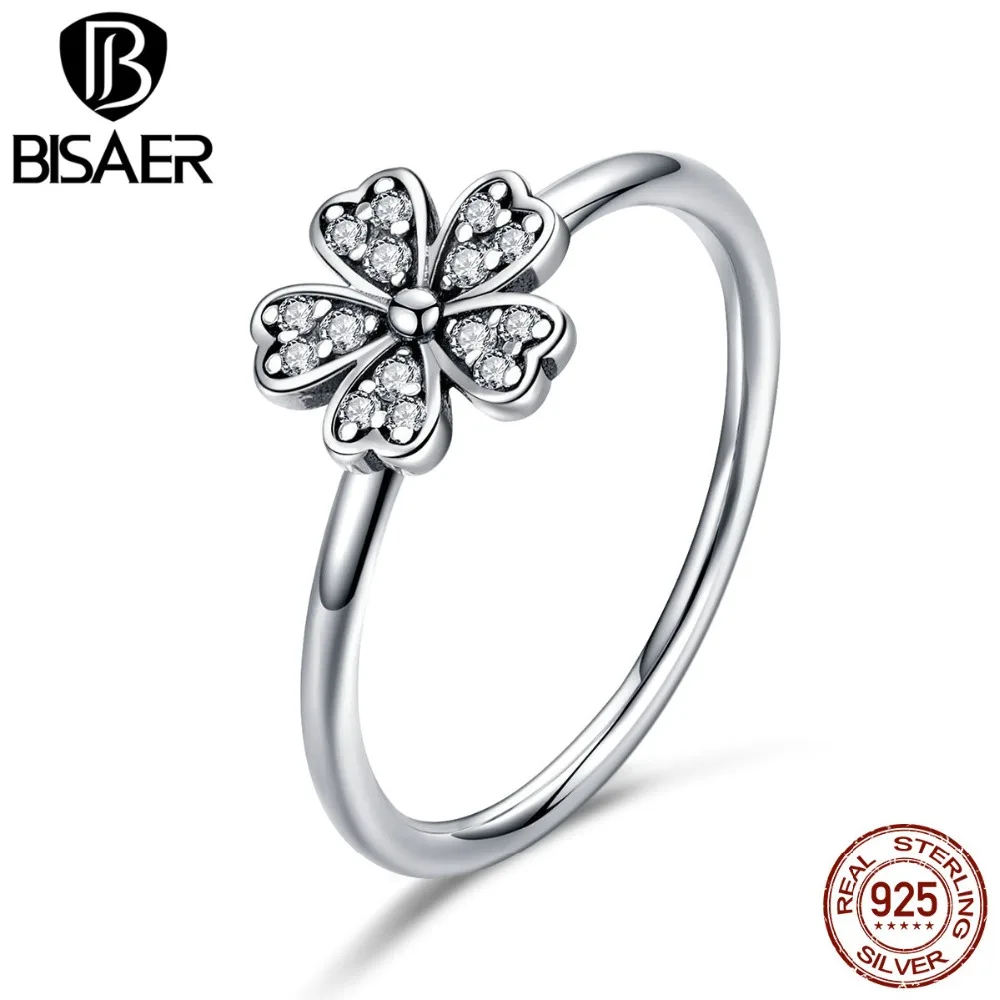 Rings for Women 925 Sterling Silver Elegant Daisy Finger Ring,Full Cubic Zircon Pave on Daisy Silver Jewelry BISAER HSR398 
Rings for Women 925 Sterling Silver Elegant Daisy Finger Ring,Full Cubic Zircon Pave on Daisy Silver Jewelry BISAER HSR398