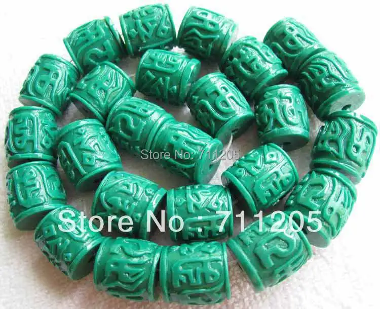 13x14mm Green Synthetic Resin Carven Barrel-Shaped Loose Beads 25pcs,Min.Order $10,we provide mixed wholesale for all items !
13x14mm Green Synthetic Resin Carven Barrel-Shaped Loose Beads 25pcs,Min.Order $10,we provide mixed wholesale for all items !