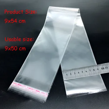 50pcs/9*54 Storage Bags Clear Self Adhesive Seal Plastic Packaging Bag Resealable Cellophane OPP Poly Bags Gift Bags
50pcs/9*54 Storage Bags Clear Self Adhesive Seal Plastic Packaging Bag Resealable Cellophane OPP Poly Bags Gift Bags