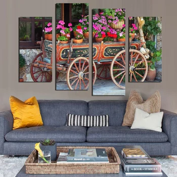 Printed Painting Canvas Kids Room 4 Pieces Flowers Landscapes Vehicles HD Decor Wall Art
Printed Painting Canvas Kids Room 4 Pieces Flowers Landscapes Vehicles HD Decor Wall Art