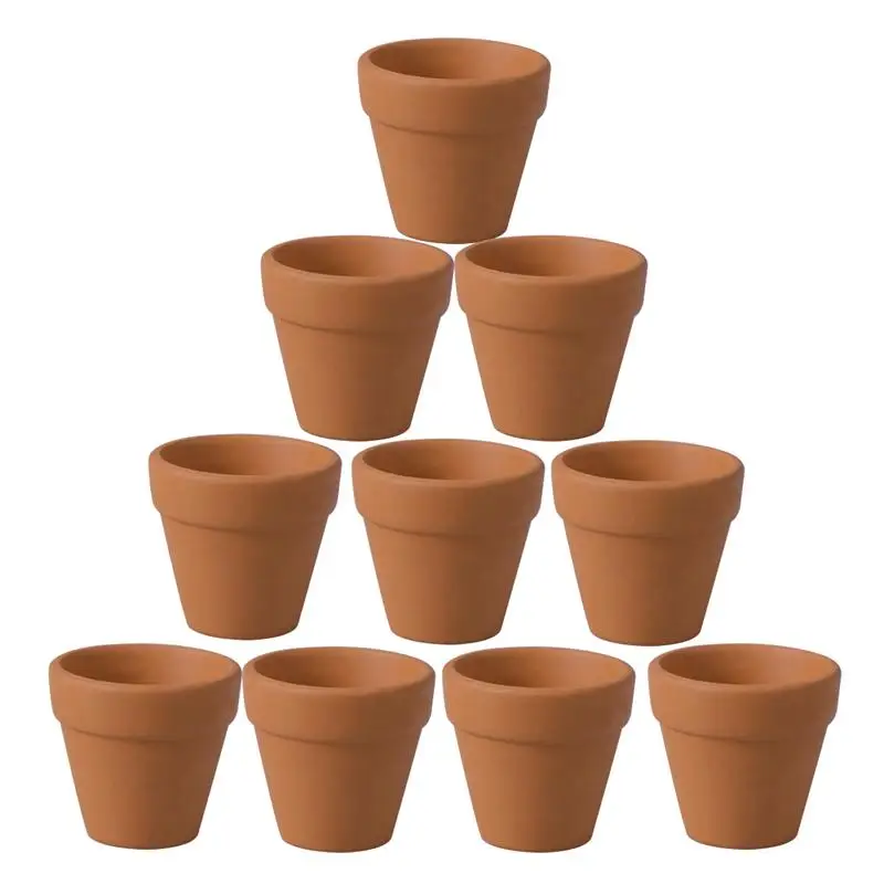 BESTOYARD 10Pcs 4.5x4cm Small Mini Terracotta Pot Clay Ceramic Pottery Planter Cactus Flower Pots Succulent Nursery Pots
BESTOYARD 10Pcs 4.5x4cm Small Mini Terracotta Pot Clay Ceramic Pottery Planter Cactus Flower Pots Succulent Nursery Pots