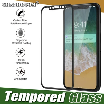 1000pcs Fiber Soft Edge Full Cover Tempered Glass For iPhone 11 Pro Max XS XR X 8 7 6 6S Plus Screen Protector Film Toughened Glass
1000pcs Fiber Soft Edge Full Cover Tempered Glass For iPhone 11 Pro Max XS XR X 8 7 6 6S Plus Screen Protector Film Toughened Glass