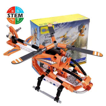 STEM Educational Toys For Children Helicopt Model DIY Assembled Building Blocks Toys Physical Science Experimental Teaching Aids
STEM Educational Toys For Children Helicopt Model DIY Assembled Building Blocks Toys Physical Science Experimental Teaching Aids