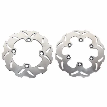 BIKINGBOY Front Rear Brake Discs Rotors For Kawasaki KX85 00 01 02 03 04 05 06 07 08 09 10 11 12 13 14 15 16 17 KX100 2005-2016
BIKINGBOY Front Rear Brake Discs Rotors For Kawasaki KX85 00 01 02 03 04 05 06 07 08 09 10 11 12 13 14 15 16 17 KX100 2005-2016