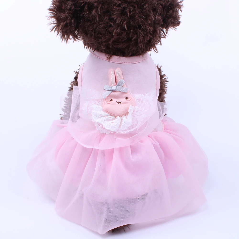 Dog Dress Pet Shirt Rabbit&Lace Design Cat Puppy Skirt Spring/Summer Clothes Apparel 3 Colours
Dog Dress Pet Shirt Rabbit&Lace Design Cat Puppy Skirt Spring/Summer Clothes Apparel 3 Colours