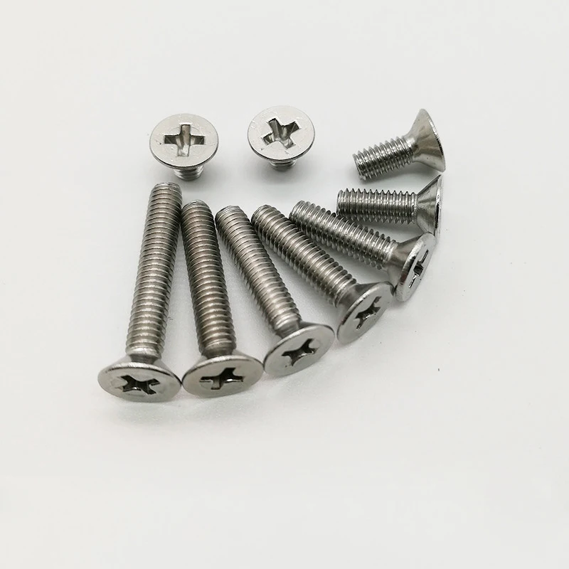 20Pcs 10#-32 UNF 5/16" 3/8" 1/2" 5/8"-1-1/2" 304 stainless steel screws Phillips Countersunk head screw PHIL bolts High Quality
20Pcs 10#-32 UNF 5/16" 3/8" 1/2" 5/8"-1-1/2" 304 stainless steel screws Phillips Countersunk head screw PHIL bolts High Quality