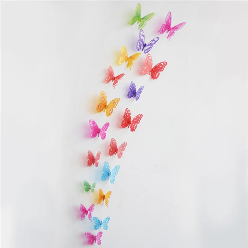 TTLIFE 18pcs/lot 3d Effect Crystal Butterflies Wall Sticker Beautiful Butterfly for Kids Room Wall Home Decoration on The Wall
TTLIFE 18pcs/lot 3d Effect Crystal Butterflies Wall Sticker Beautiful Butterfly for Kids Room Wall Home Decoration on The Wall