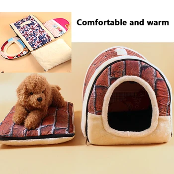 Cat Pad House Pet Dog Cat Home Kennel House Multifuctional Dog Bed Nest Foldable Pet Bed For Small Medium Dogs Pet Bed Bag
Cat Pad House Pet Dog Cat Home Kennel House Multifuctional Dog Bed Nest Foldable Pet Bed For Small Medium Dogs Pet Bed Bag