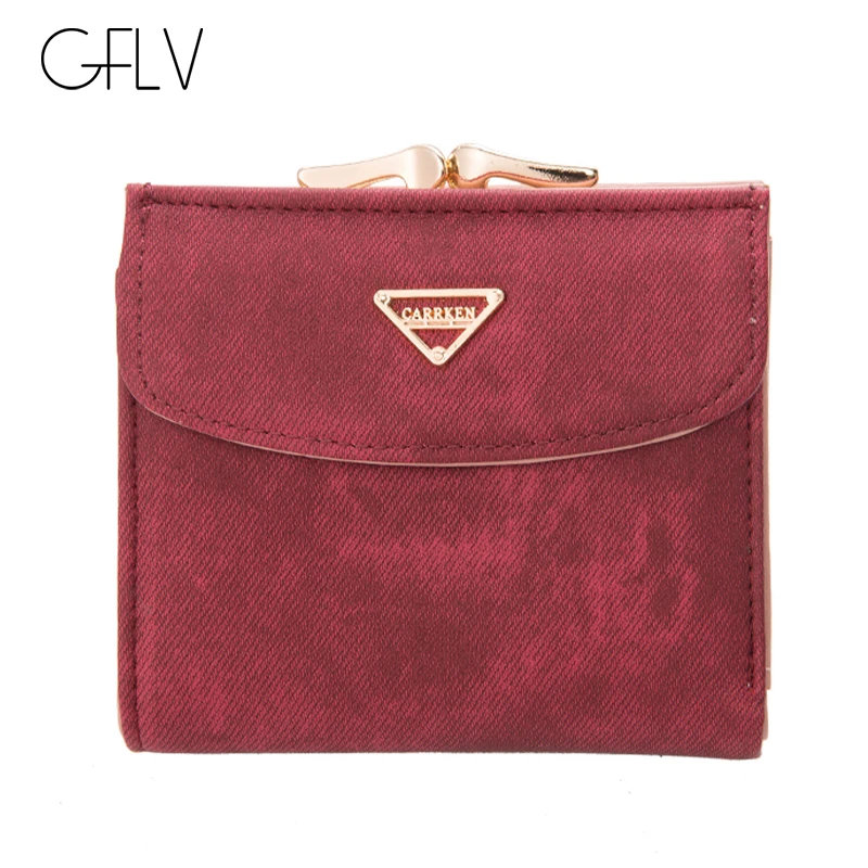 GFLV Brand Korean Fashion Short Wallets Women Carrken Letter Metal Decoration Denim Fabric Thin Wallets Coin Pocket Card Holder
GFLV Brand Korean Fashion Short Wallets Women Carrken Letter Metal Decoration Denim Fabric Thin Wallets Coin Pocket Card Holder