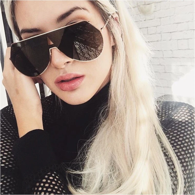 ZFYCOL Oversized Sunglasses Lady Luxury Brand Designer Sun glasses For Women Fashion Big Frame Eyeglasses Mirror Female glasses
ZFYCOL Oversized Sunglasses Lady Luxury Brand Designer Sun glasses For Women Fashion Big Frame Eyeglasses Mirror Female glasses
