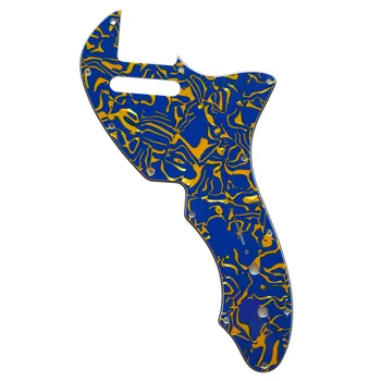 Pleroo Custom Guitar pickgaurd - For Tele 69 Thinline Guitar Pickguard Scratch Plate , 4 Ply Blue Pearl Shell
Pleroo Custom Guitar pickgaurd - For Tele 69 Thinline Guitar Pickguard Scratch Plate , 4 Ply Blue Pearl Shell
