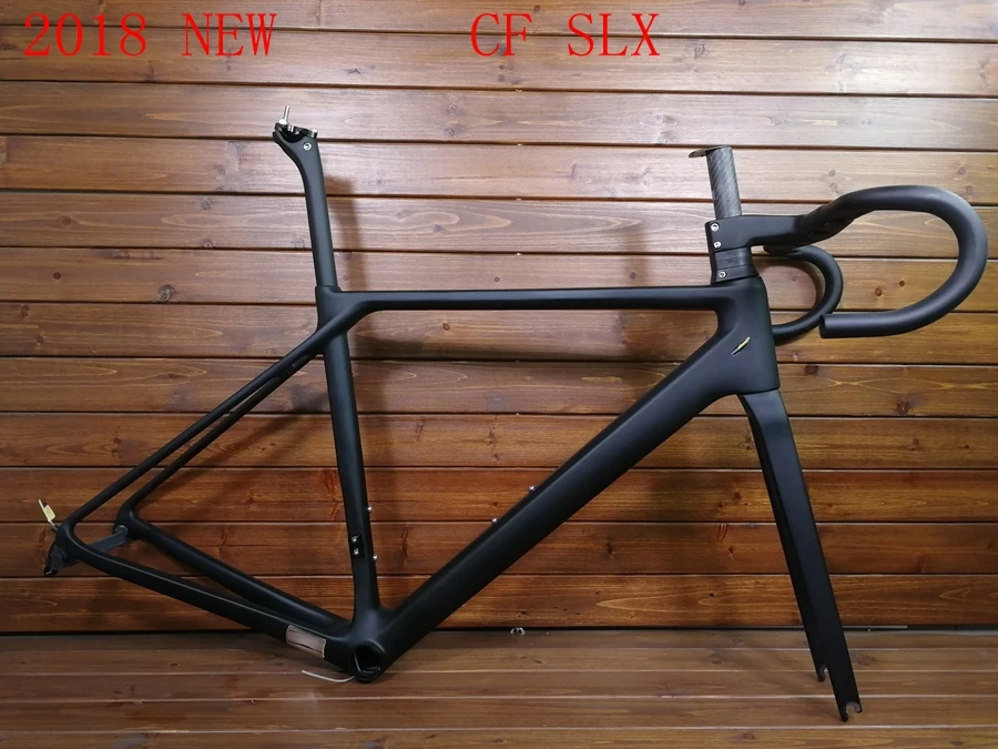 2018 new CF SLX T1000 TOP carbon road bike frame bicycle racing bike frameset + handlebar disc brake taiwan made can be XDB ship
2018 new CF SLX T1000 TOP carbon road bike frame bicycle racing bike frameset + handlebar disc brake taiwan made can be XDB ship