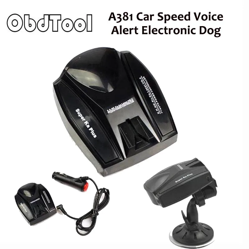 ObdTooL Anti Radar Car Speed Detector,A381 Car Speed Voice Alert Electronic Dog Radar Detector English and Russian E09
ObdTooL Anti Radar Car Speed Detector,A381 Car Speed Voice Alert Electronic Dog Radar Detector English and Russian E09