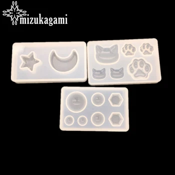 1pcs UV Resin Jewelry Liquid Silicone Mold Moon Stars Geometry Beads Resin Charm Molds DIY Intersperse Decorate Making Jewelry
1pcs UV Resin Jewelry Liquid Silicone Mold Moon Stars Geometry Beads Resin Charm Molds DIY Intersperse Decorate Making Jewelry