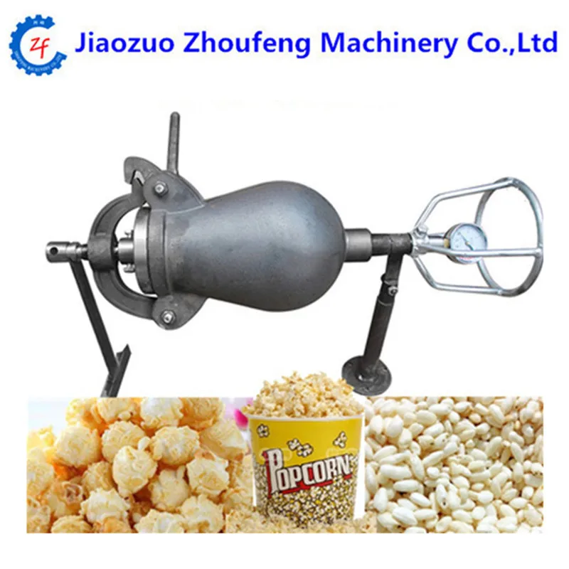 

Commercial popcorn maker cannon corn rice puffed food snack machine