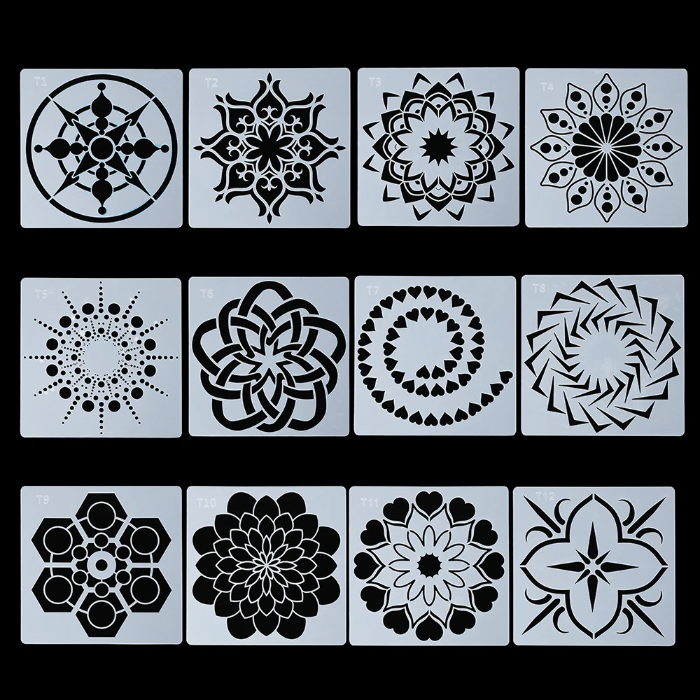 Mandala Auxiliary Layering Stencils For Walls Painting Scrapbooking Stamp Album Decor Embossing Paper Card Template DIY Craft
Mandala Auxiliary Layering Stencils For Walls Painting Scrapbooking Stamp Album Decor Embossing Paper Card Template DIY Craft