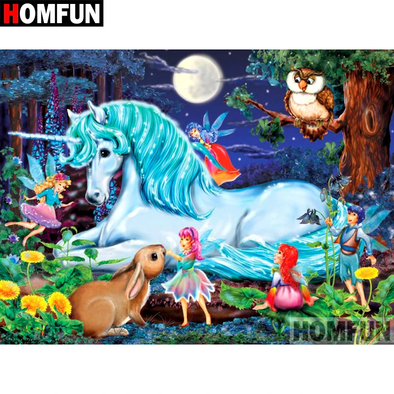 HOMFUN 5D DIY Diamond Painting Full Square/Round Drill "Cartoon unicorn" Embroidery Cross Stitch gift Home Decor Gift A09274
HOMFUN 5D DIY Diamond Painting Full Square/Round Drill "Cartoon unicorn" Embroidery Cross Stitch gift Home Decor Gift A09274