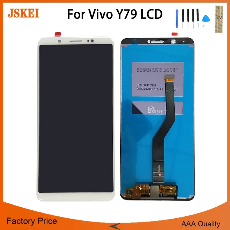 5.99 Inch for Vivo Y79 PD1708A Lcd Display Touch Screen Display with Touch Glass Digitizer Assembly Replacement for Vivo Y79A
5.99 Inch for Vivo Y79 PD1708A Lcd Display Touch Screen Display with Touch Glass Digitizer Assembly Replacement for Vivo Y79A