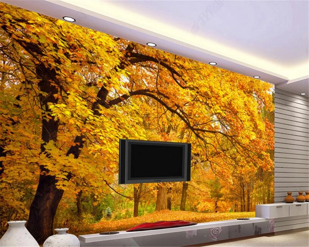 Beibehang 3D Wallpaper Golden Avenue Deck TV Sofa Living Room Background Decorative Painting wallpaper for walls 3 d mural photo
Beibehang 3D Wallpaper Golden Avenue Deck TV Sofa Living Room Background Decorative Painting wallpaper for walls 3 d mural photo