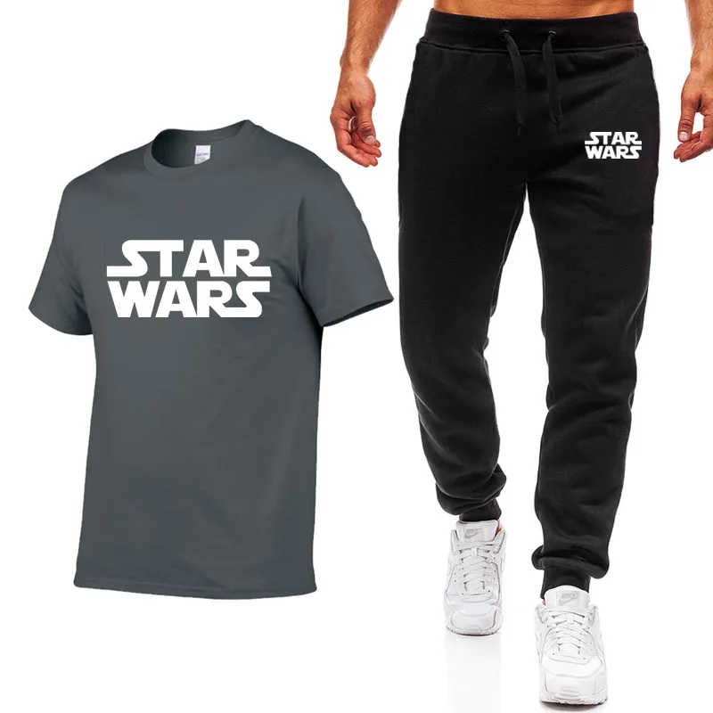 2019 New Star Wars Men Two Pieces Sets T Shirts+Pants Suit Men Summer Tops Tees Fashion Tshirt High Quality men clothing
2019 New Star Wars Men Two Pieces Sets T Shirts+Pants Suit Men Summer Tops Tees Fashion Tshirt High Quality men clothing