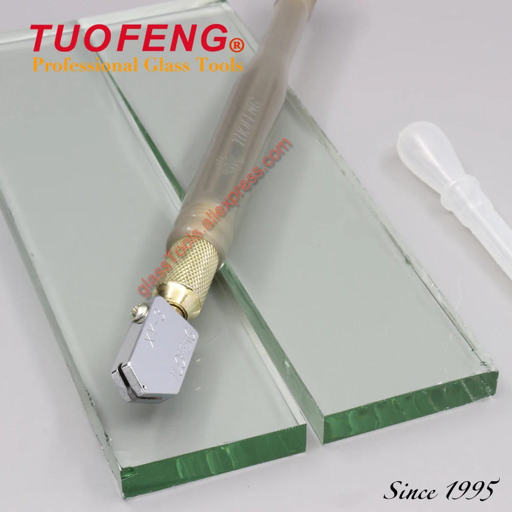 TUOFENG Original Glass Cutter XY-3 for Straight Glass Cutting 3-12mm Cut Glass Tools Tile Cutter Oil-Feed /Window Decorating
TUOFENG Original Glass Cutter XY-3 for Straight Glass Cutting 3-12mm Cut Glass Tools Tile Cutter Oil-Feed /Window Decorating