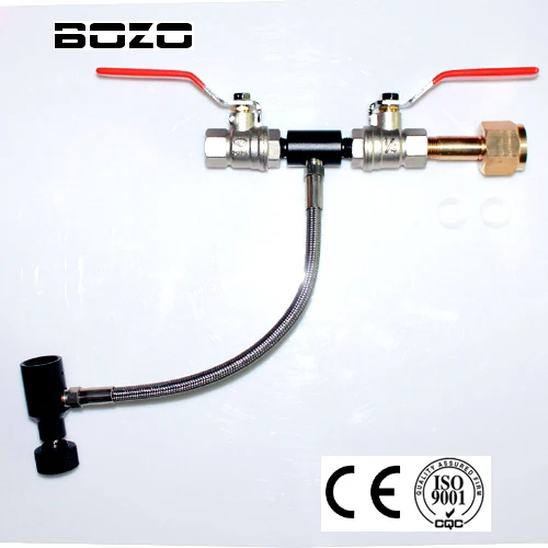 paintball equipment pcp airsoft Deluxe Dual Valve CO2 Fill Station Stianless hose 10" paintball New US CGA-320
paintball equipment pcp airsoft Deluxe Dual Valve CO2 Fill Station Stianless hose 10" paintball New US CGA-320