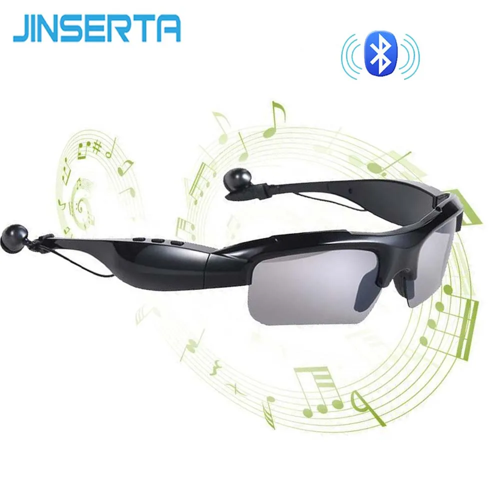 JINSERTA Sport Stereo Wireless Bluetooth 4.1 Headset Telephone Driving Sunglasses/MP3 Music Riding Eyes Glasses
JINSERTA Sport Stereo Wireless Bluetooth 4.1 Headset Telephone Driving Sunglasses/MP3 Music Riding Eyes Glasses
