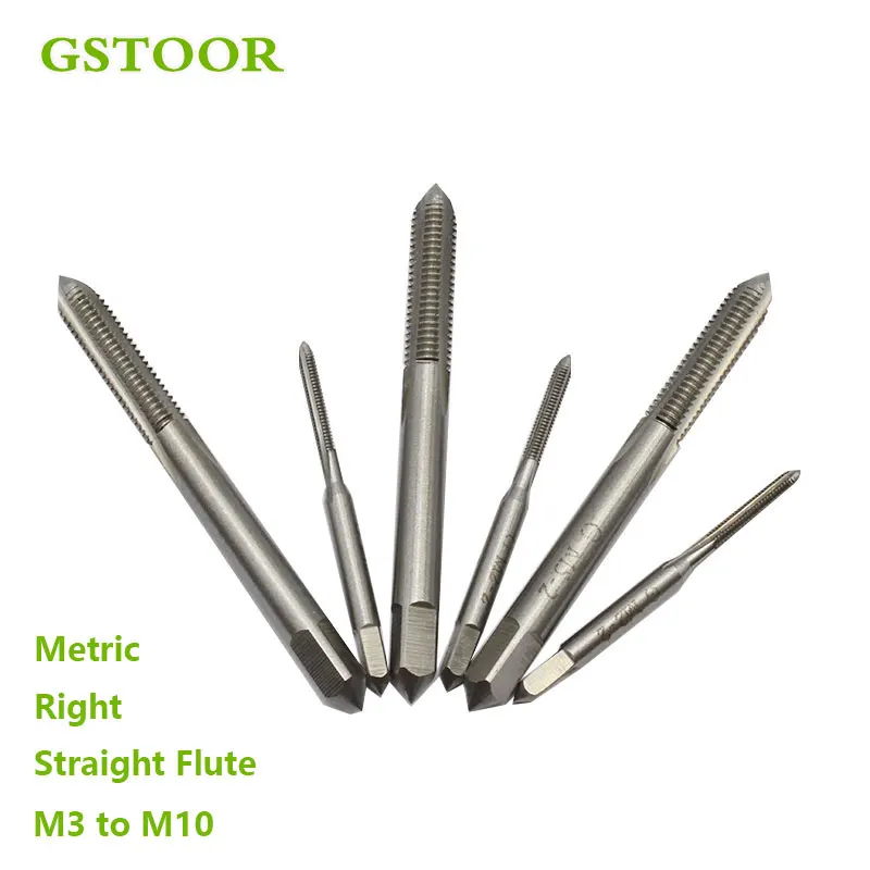 1PC M3 M4 M5 M6 M8 M10 M12 Screw Tap Metric Machine Straight Right Flute Spiral Thread Drill Bit Taps Hand Tool
1PC M3 M4 M5 M6 M8 M10 M12 Screw Tap Metric Machine Straight Right Flute Spiral Thread Drill Bit Taps Hand Tool
