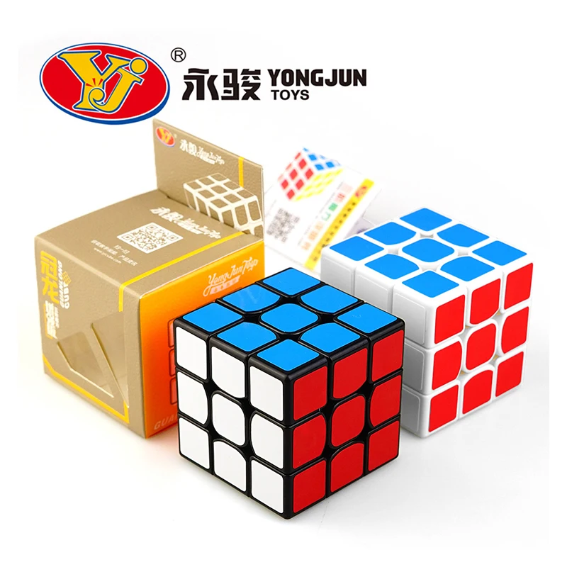 YongJun GuanLong 3x3 Magic cube Speed Smooth Competition Cubo magico Colorful sticker Puzzle cube Classic Toys Rotation Neo Cube
YongJun GuanLong 3x3 Magic cube Speed Smooth Competition Cubo magico Colorful sticker Puzzle cube Classic Toys Rotation Neo Cube