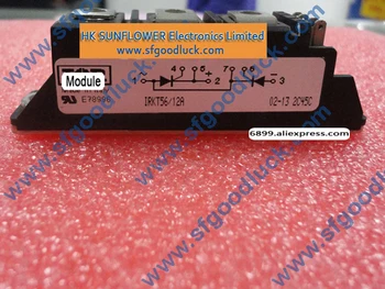 IRKT56/12A Thyristor SCR Module GEN V Power Module 1200V 60A 7-Pin ADD-A-PAK TO-240AA Approximate weight:110g(4oz)
IRKT56/12A Thyristor SCR Module GEN V Power Module 1200V 60A 7-Pin ADD-A-PAK TO-240AA Approximate weight:110g(4oz)